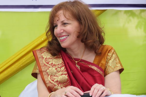 Ellyn at Moradabad Gallery Opening panel