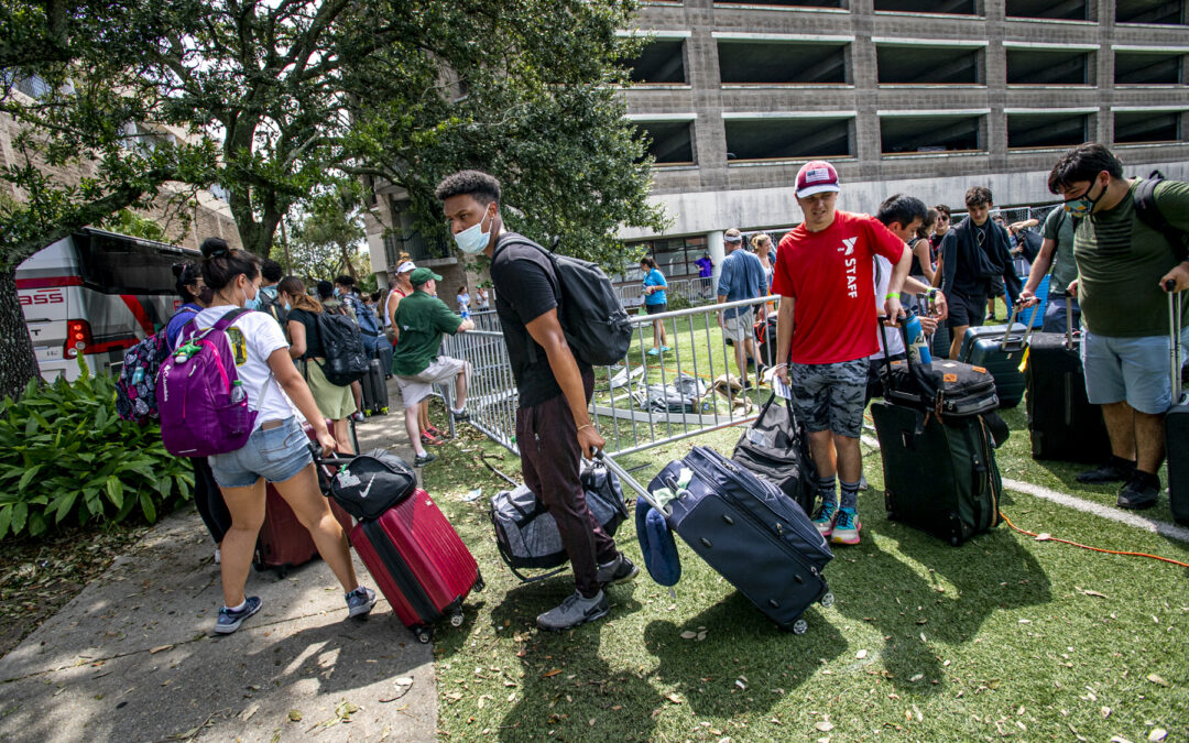 Tulane community weathers the weather — together